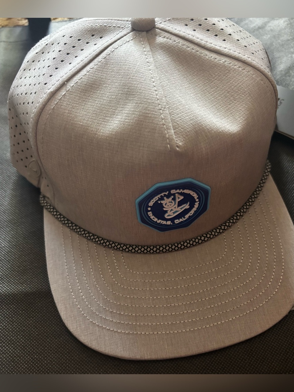 Scotty Cameron Gallery X Melin Coronado PEACE FLAG SURFER Rope Hat Encinitas Gry